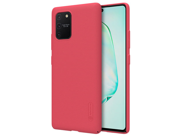 Чехол Nillkin Hard case для Samsung Galaxy S10 lite 2020 (красный, пластиковый)