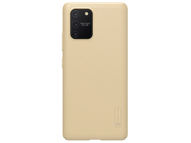 Чехол Nillkin Hard case для Samsung Galaxy S10 lite 2020 (золотистый, пластиковый)