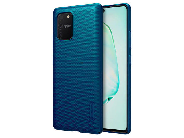 Чехол Nillkin Hard case для Samsung Galaxy S10 lite 2020 (синий, пластиковый)