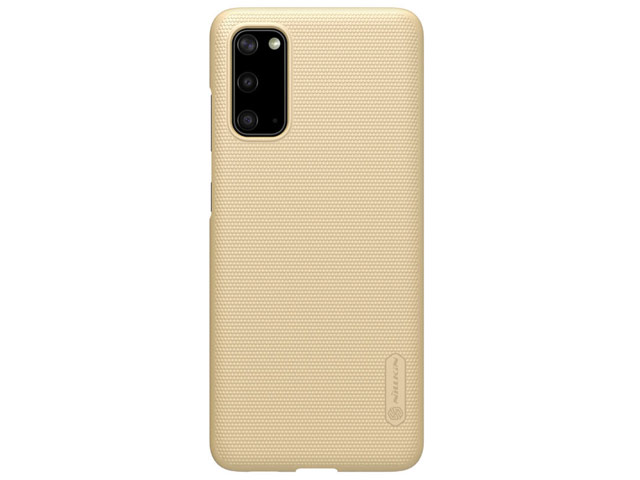 Чехол Nillkin Hard case для Samsung Galaxy S20 (золотистый, пластиковый)