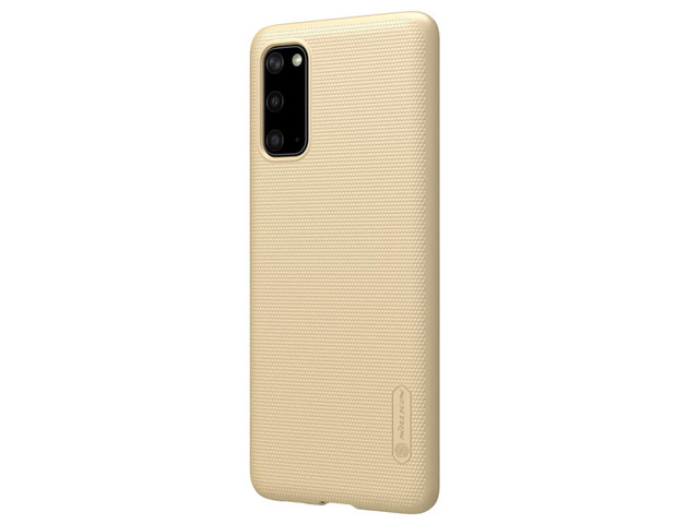 Чехол Nillkin Hard case для Samsung Galaxy S20 (золотистый, пластиковый)
