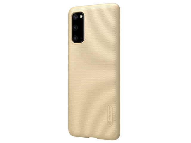 Чехол Nillkin Hard case для Samsung Galaxy S20 (золотистый, пластиковый)
