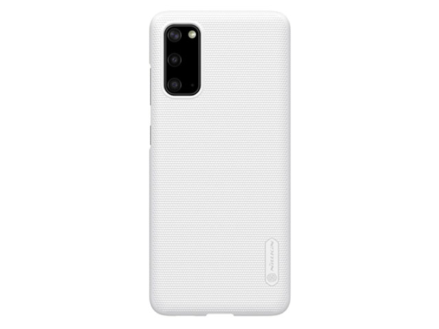 Чехол Nillkin Hard case для Samsung Galaxy S20 (белый, пластиковый)