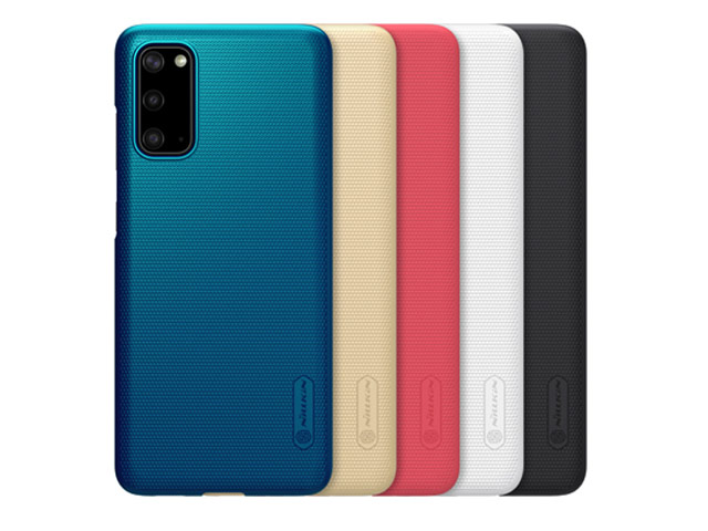 Чехол Nillkin Hard case для Samsung Galaxy S20 (белый, пластиковый)