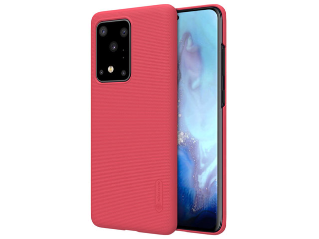 Чехол Nillkin Hard case для Samsung Galaxy S20 ultra (красный, пластиковый)