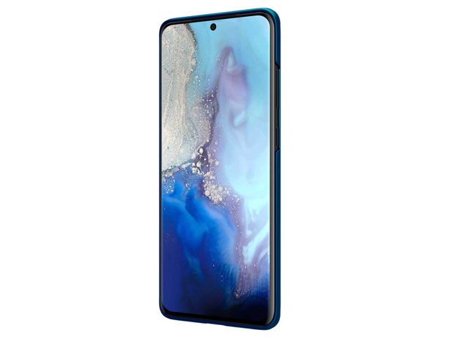 Чехол Nillkin Hard case для Samsung Galaxy S20 ultra (синий, пластиковый)