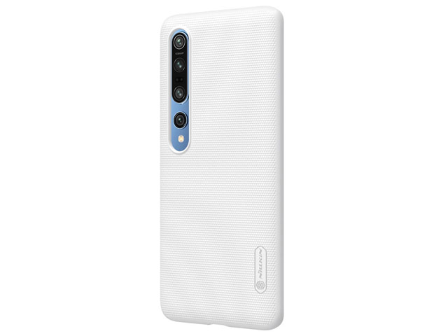 Чехол Nillkin Hard case для Xiaomi Mi 10 (белый, пластиковый)
