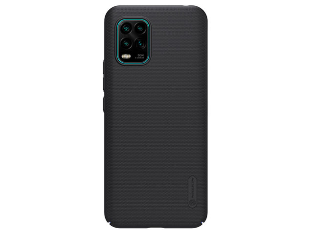 Чехол Nillkin Hard case для Xiaomi Mi 10 lite (черный, пластиковый)