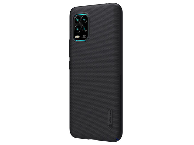 Чехол Nillkin Hard case для Xiaomi Mi 10 lite (черный, пластиковый)