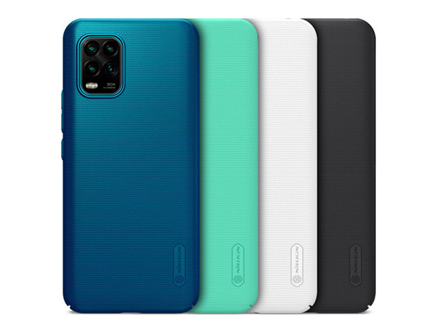 Чехол Nillkin Hard case для Xiaomi Mi 10 lite (белый, пластиковый)