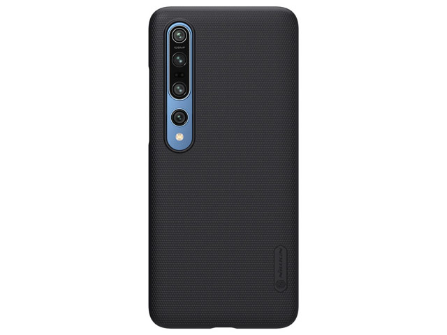 Чехол Nillkin Hard case для Xiaomi Mi 10 pro (черный, пластиковый)