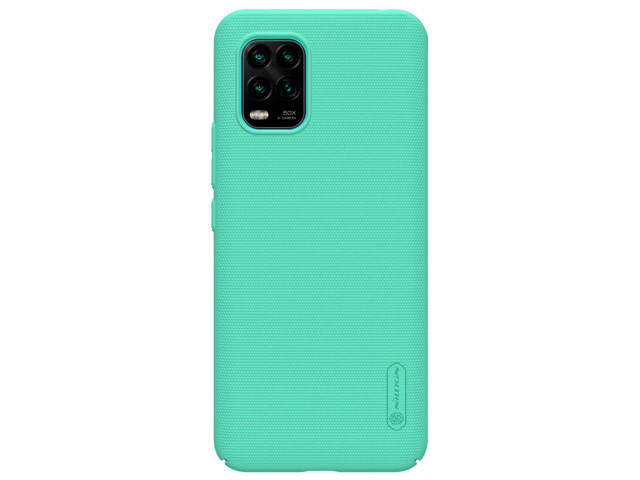 Чехол Nillkin Hard case для Xiaomi Mi 10 lite (голубой, пластиковый)