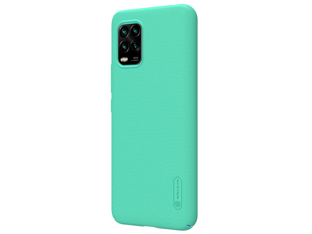 Чехол Nillkin Hard case для Xiaomi Mi 10 lite (голубой, пластиковый)