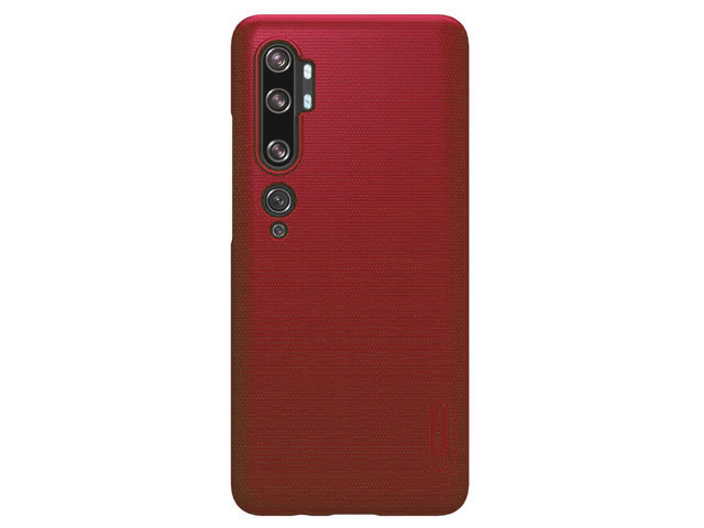 Чехол Nillkin Hard case для Xiaomi Mi Note 10 (красный, пластиковый)