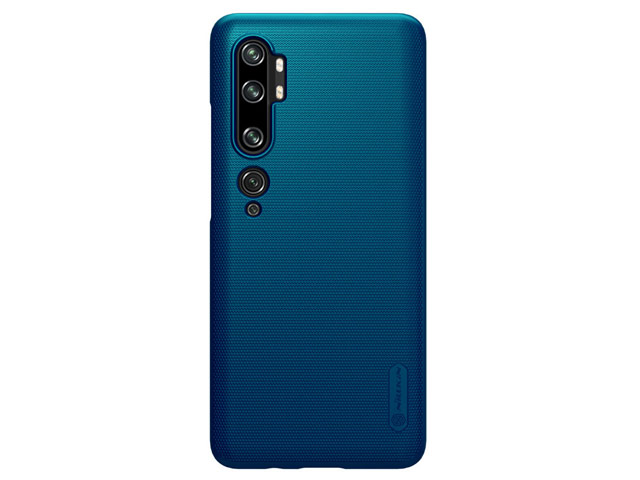 Чехол Nillkin Hard case для Xiaomi Mi Note 10 (синий, пластиковый)