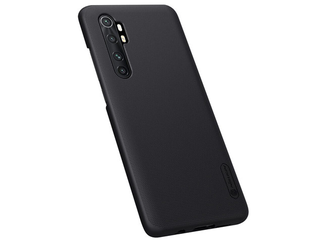 Чехол Nillkin Hard case для Xiaomi Mi Note 10 lite (черный, пластиковый)