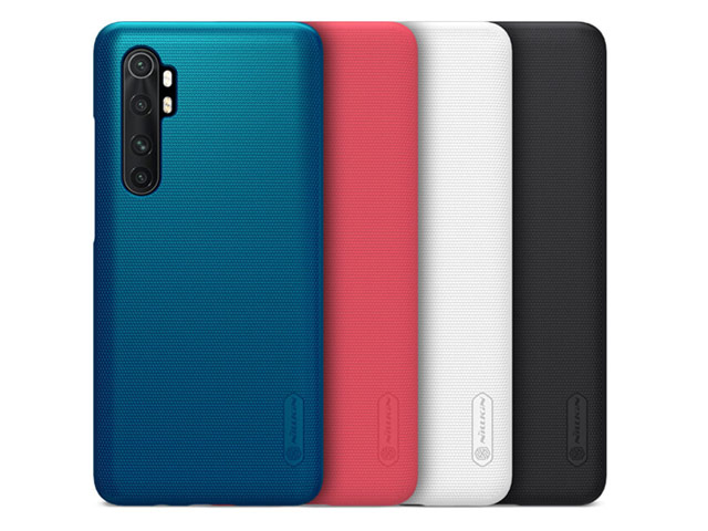 Чехол Nillkin Hard case для Xiaomi Mi Note 10 lite (черный, пластиковый)