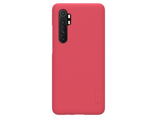 Чехол Nillkin Hard case для Xiaomi Mi Note 10 lite (красный, пластиковый)