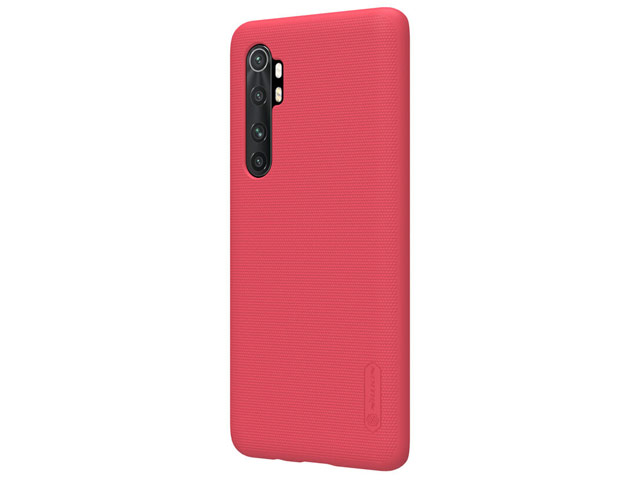 Чехол Nillkin Hard case для Xiaomi Mi Note 10 lite (красный, пластиковый)