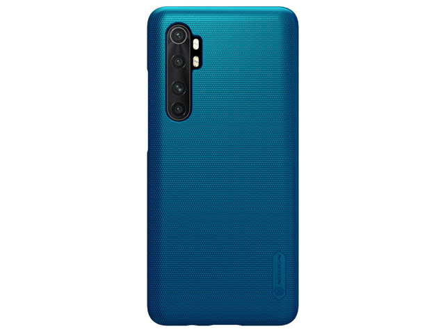 Чехол Nillkin Hard case для Xiaomi Mi Note 10 lite (синий, пластиковый)