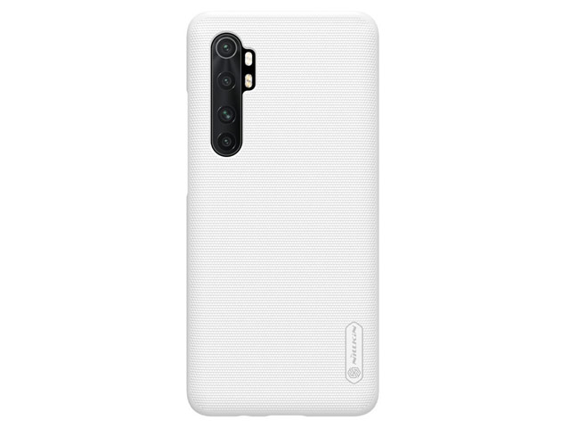 Чехол Nillkin Hard case для Xiaomi Mi Note 10 lite (белый, пластиковый)