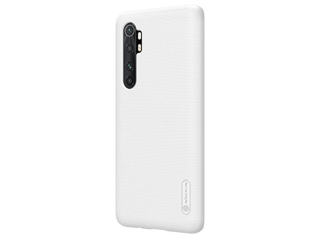 Чехол Nillkin Hard case для Xiaomi Mi Note 10 lite (белый, пластиковый)