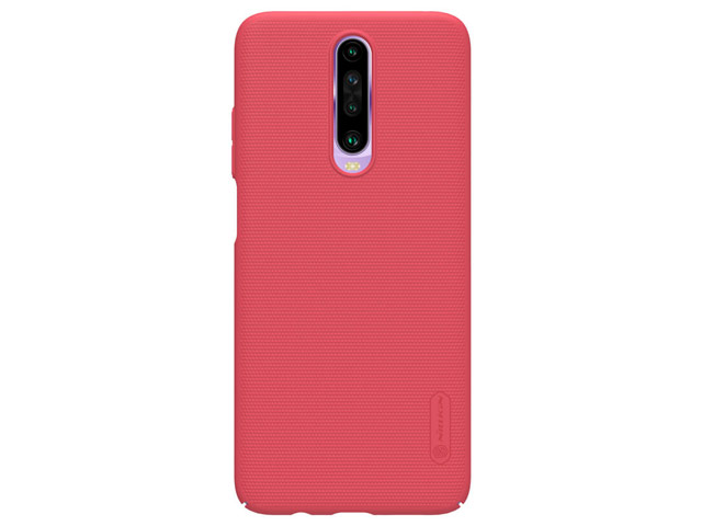 Чехол Nillkin Hard case для Xiaomi Poco X2 (красный, пластиковый)