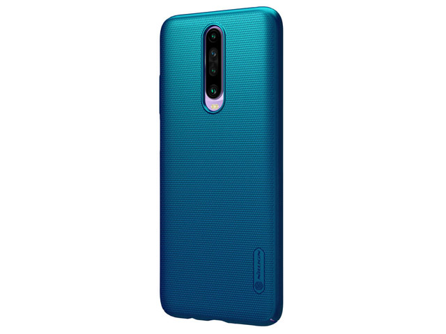 Чехол Nillkin Hard case для Xiaomi Poco X2 (синий, пластиковый)