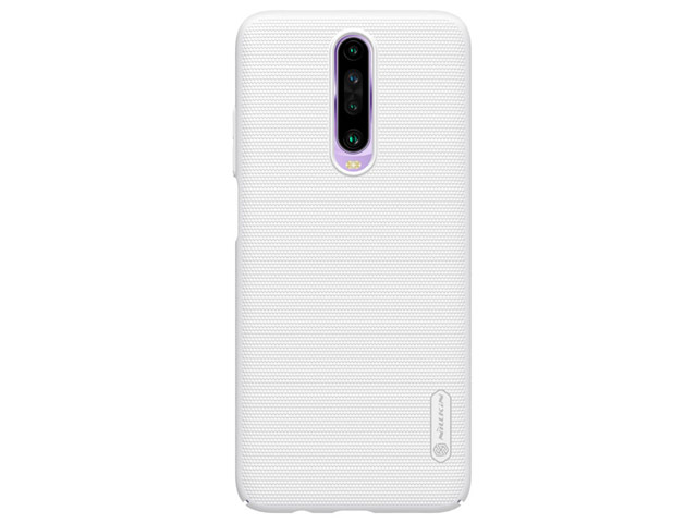 Чехол Nillkin Hard case для Xiaomi Poco X2 (белый, пластиковый)
