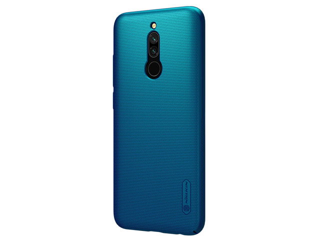 Чехол Nillkin Hard case для Xiaomi Redmi 8 (синий, пластиковый)