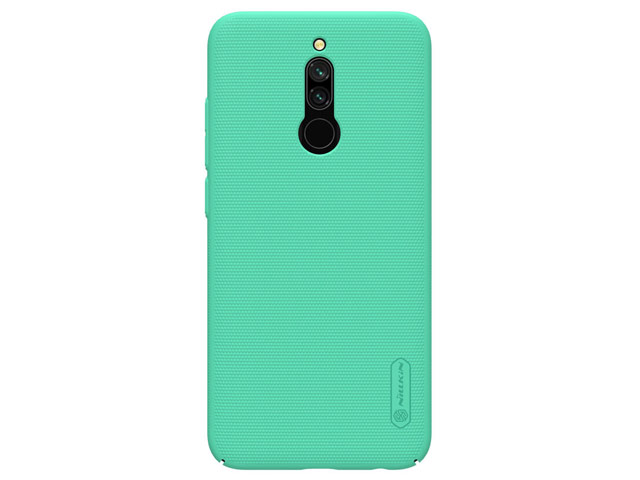Чехол Nillkin Hard case для Xiaomi Redmi 8 (голубой, пластиковый)