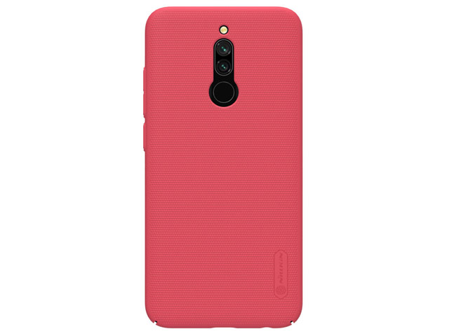 Чехол Nillkin Hard case для Xiaomi Redmi 8 (красный, пластиковый)