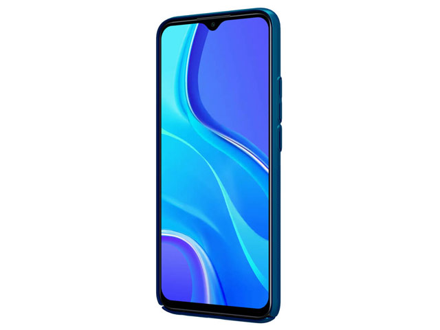 Чехол Nillkin Hard case для Xiaomi Redmi 9 (синий, пластиковый)