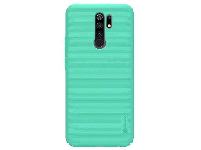 Чехол Nillkin Hard case для Xiaomi Redmi 9 (голубой, пластиковый)