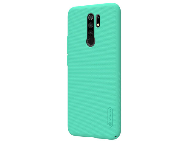 Чехол Nillkin Hard case для Xiaomi Redmi 9 (голубой, пластиковый)