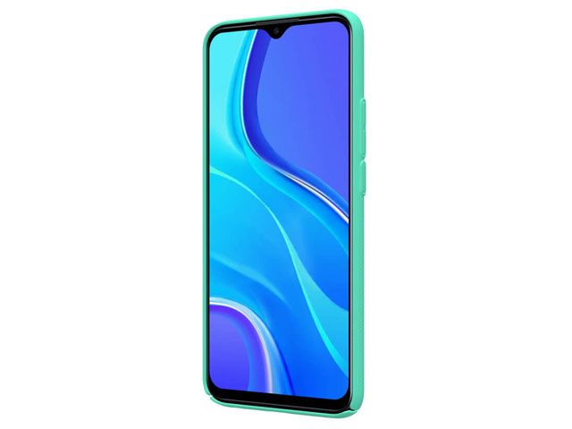 Чехол Nillkin Hard case для Xiaomi Redmi 9 (голубой, пластиковый)