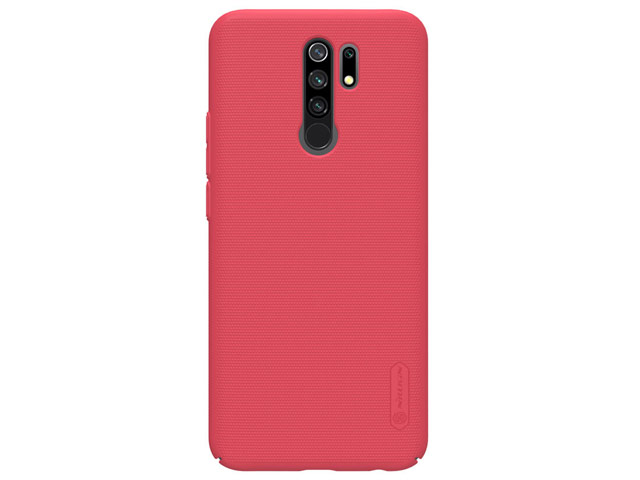 Чехол Nillkin Hard case для Xiaomi Redmi 9 (красный, пластиковый)