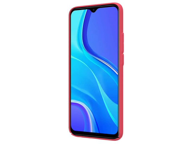 Чехол Nillkin Hard case для Xiaomi Redmi 9 (красный, пластиковый)