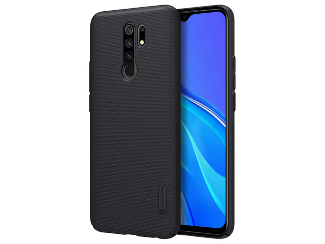 Чехол Nillkin Hard case для Xiaomi Redmi 9 (черный, пластиковый)