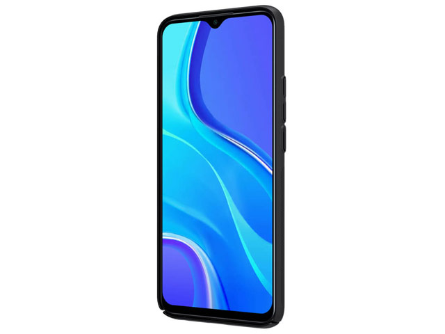 Чехол Nillkin Hard case для Xiaomi Redmi 9 (черный, пластиковый)