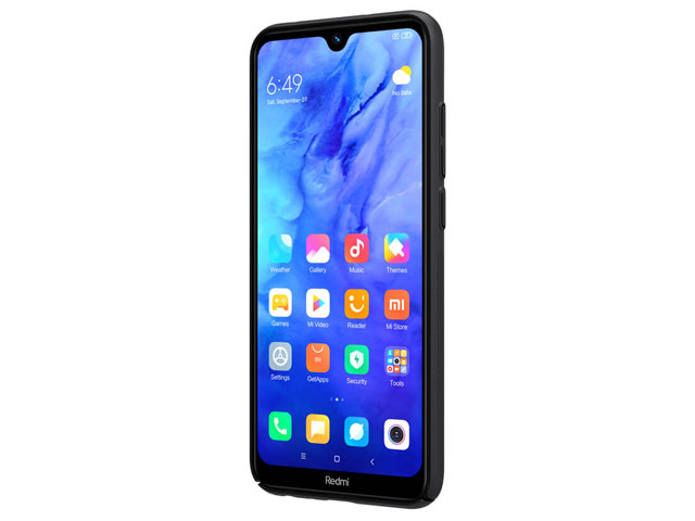 Чехол Nillkin Hard case для Xiaomi Redmi Note 8T (черный, пластиковый)