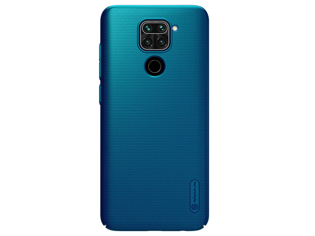 Чехол Nillkin Hard case для Xiaomi Redmi Note 9 (синий, пластиковый)