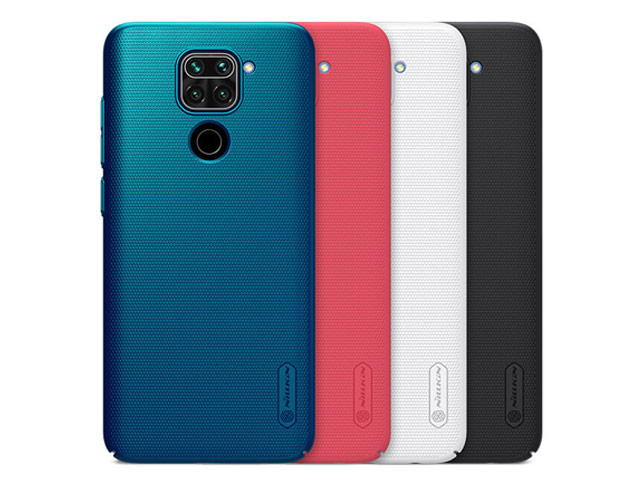 Чехол Nillkin Hard case для Xiaomi Redmi Note 9 (синий, пластиковый)