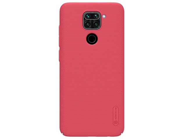 Чехол Nillkin Hard case для Xiaomi Redmi Note 9 (красный, пластиковый)