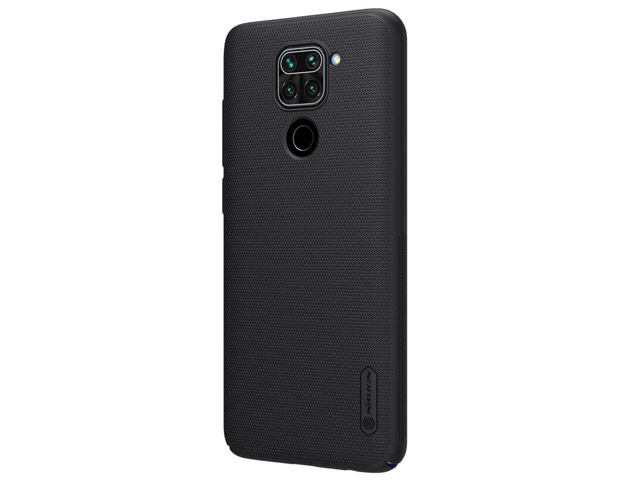 Чехол Nillkin Hard case для Xiaomi Redmi Note 9 (черный, пластиковый)