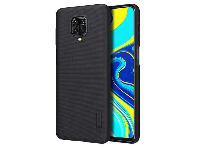 Чехол Nillkin Hard case для Xiaomi Redmi Note 9S/9 pro (черный, пластиковый)