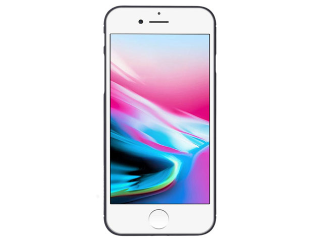 Чехол Nillkin Synthetic fiber для Apple iPhone SE 2 (черный, карбон)