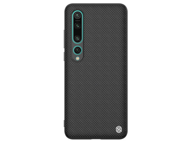 Чехол Nillkin Textured case для Xiaomi Mi 10 (черный, нейлон)