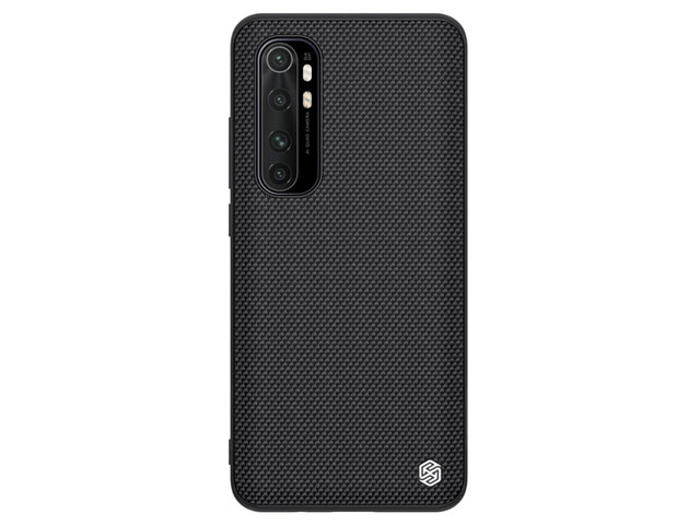 Чехол Nillkin Textured case для Xiaomi Mi Note 10 lite (черный, нейлон)