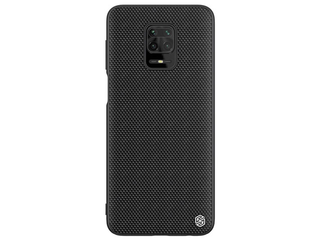 Чехол Nillkin Textured case для Xiaomi Redmi Note 9S/9 pro (черный, нейлон)